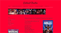 Desktop Screenshot of caldwelltheatre.com